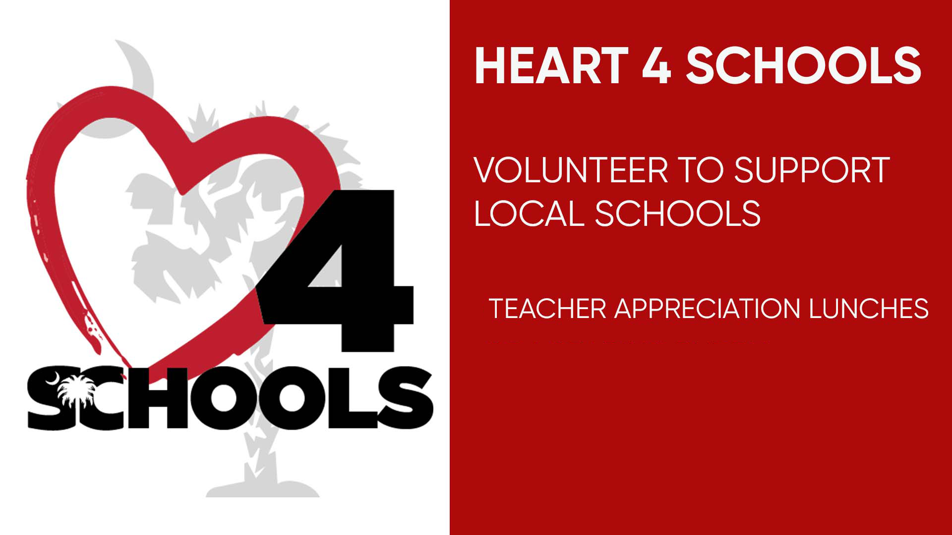Heart 4 Schools- Teacher Appreciation Lunches